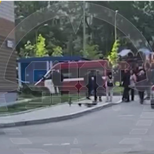 Второй дрон врезался в многоэтажный жилой дом на юге Москвы