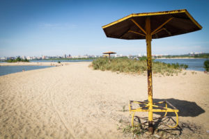 открытие пляжного сезона в Новосибирске
