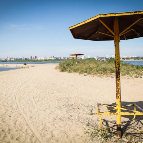открытие пляжного сезона в Новосибирске