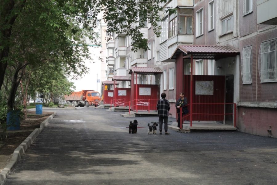 Более 220 дворов отремонтируют в Новосибирске в 2023 году