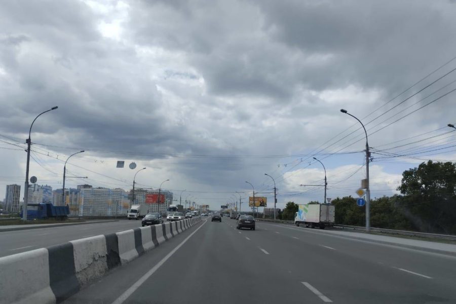 На Димитровском мосту появятся выделенные полосы для общественного транспорта