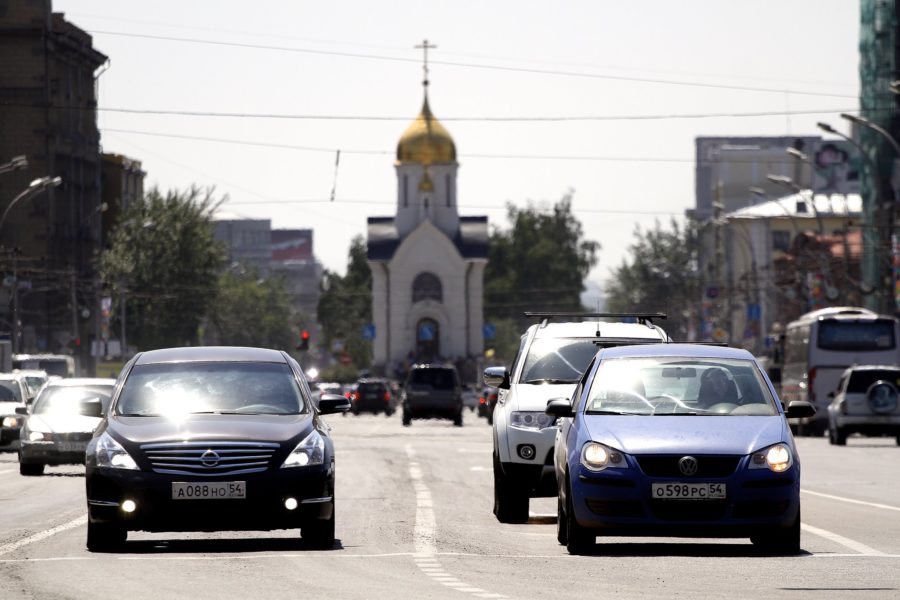 В Новосибирске снова перекроют часть Красного проспекта