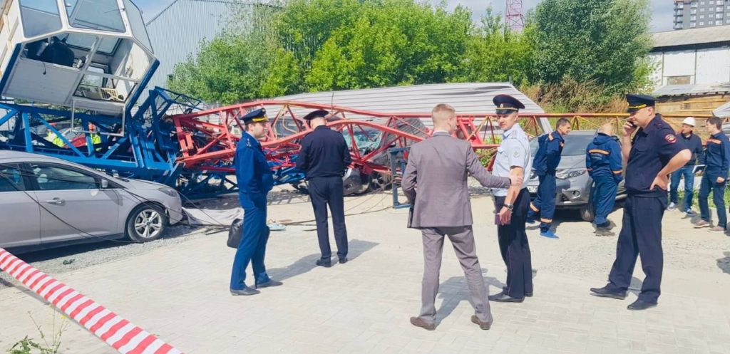 По факту гибели крановщицы на стройке в ЖК Европейский берег возбуждено уголовное дело