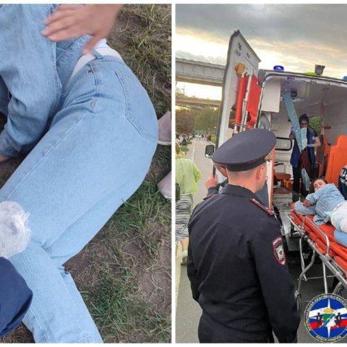 Перелом ноги получила девушка на праздновании Дня города на Михайловской набережной