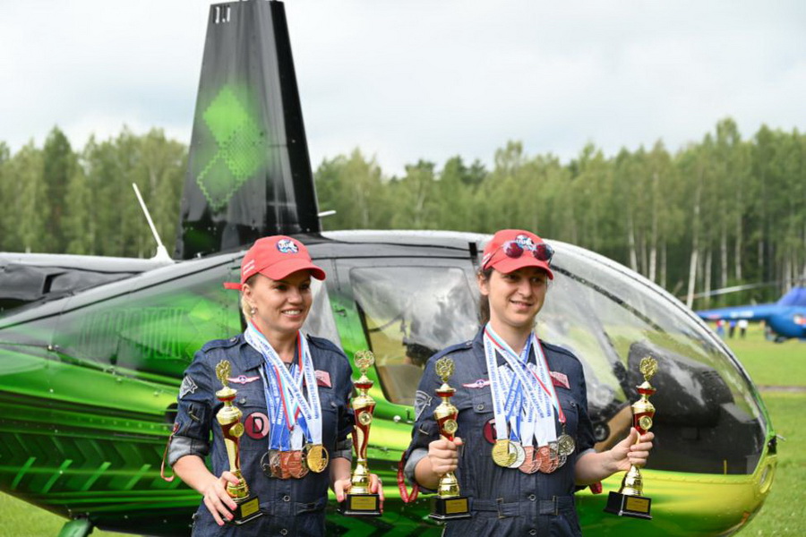 Депутат Заксобрания Новосибирска выиграла соревнования по вертолётному спорту