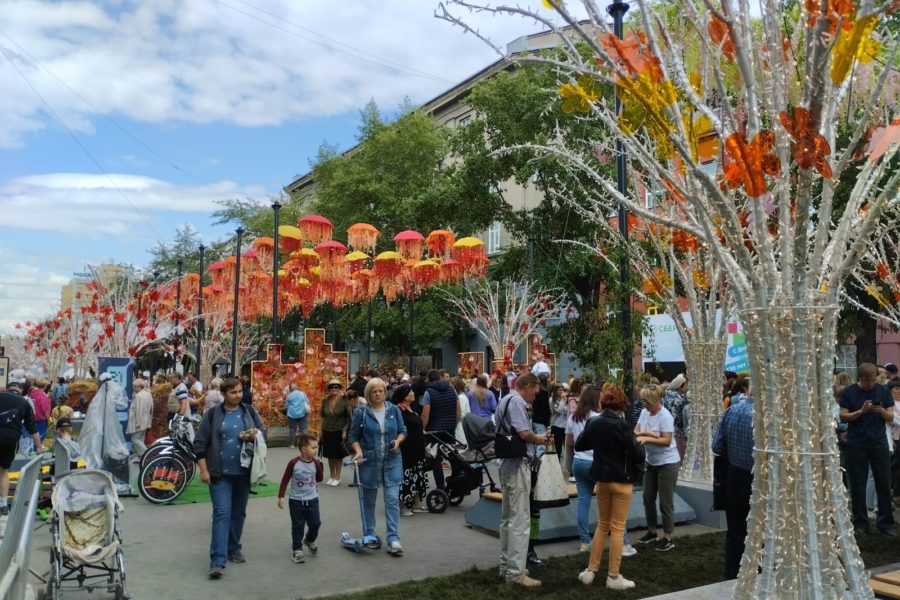 Новосибирский фестиваль цветов заинтересовал другие города России