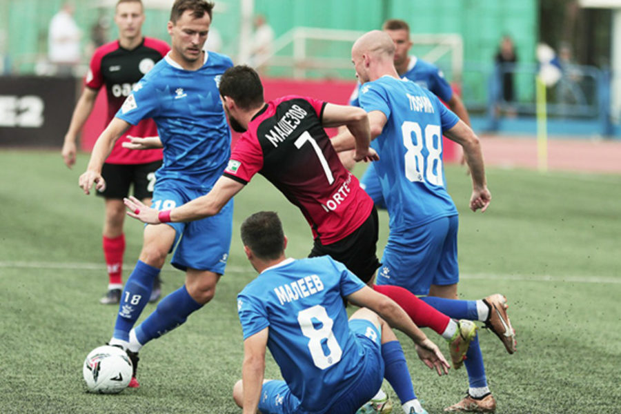 Футболисты «Новосибирска» одержали победу над таганрогским «Форте» со счётом 1:0