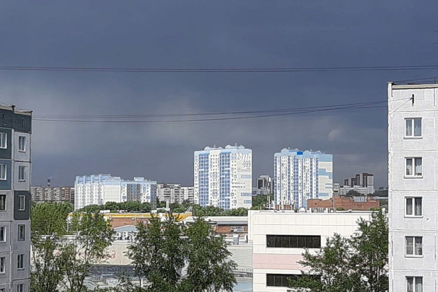 Густой смог образовался в Новосибирске