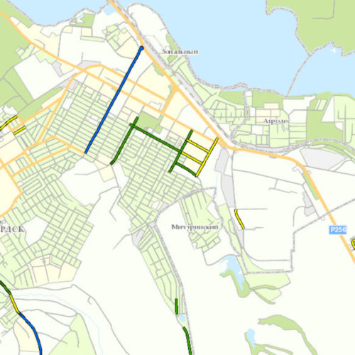 В Новосибирской области запустили интерактивную карту дорожных работ
