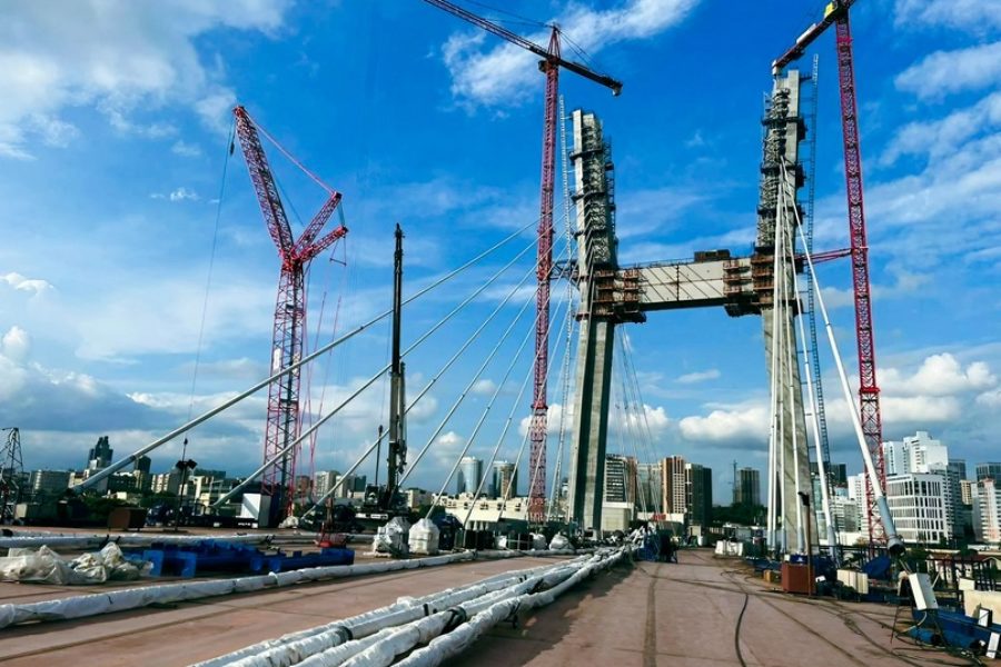 Официальные сроки сдачи четвертого моста в Новосибирске сдвинули