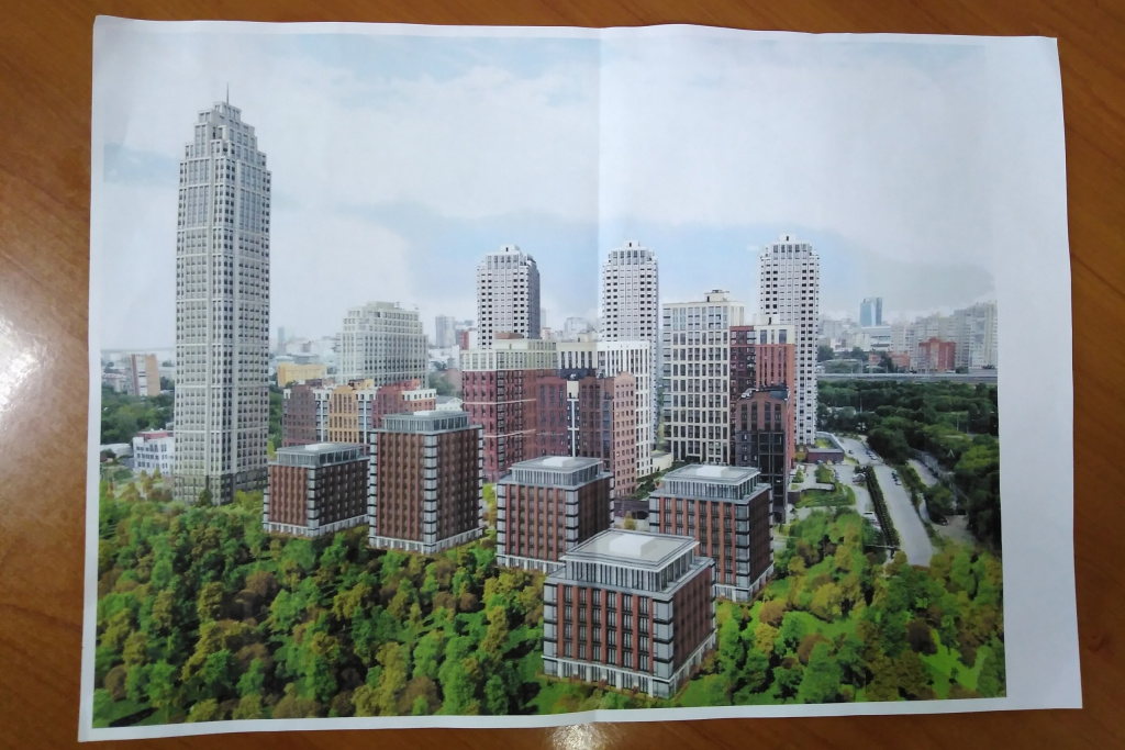 На Чернышевском спуске в Новосибирске может появиться небоскреб в 60 этажей