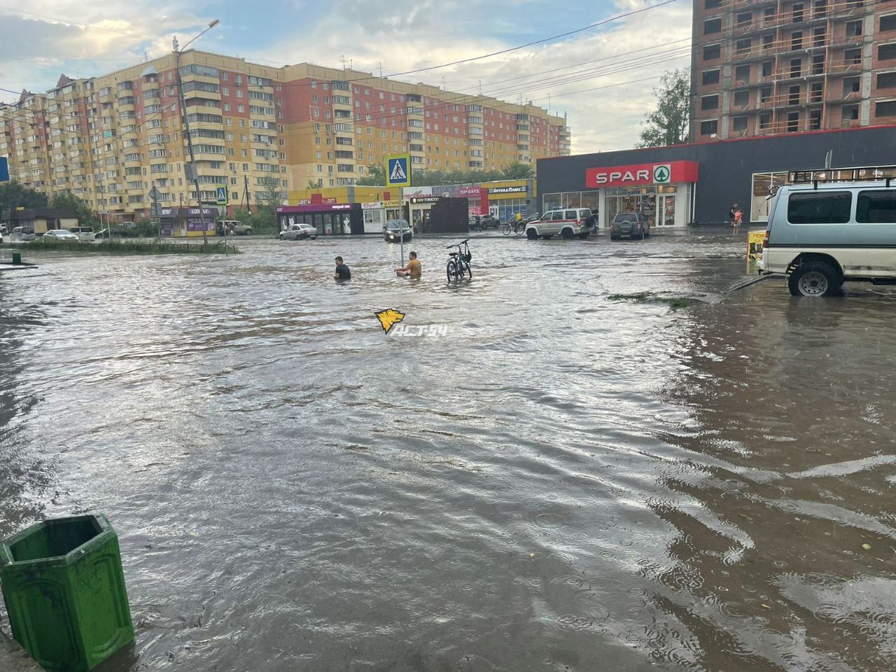 Ливень в новосибирске