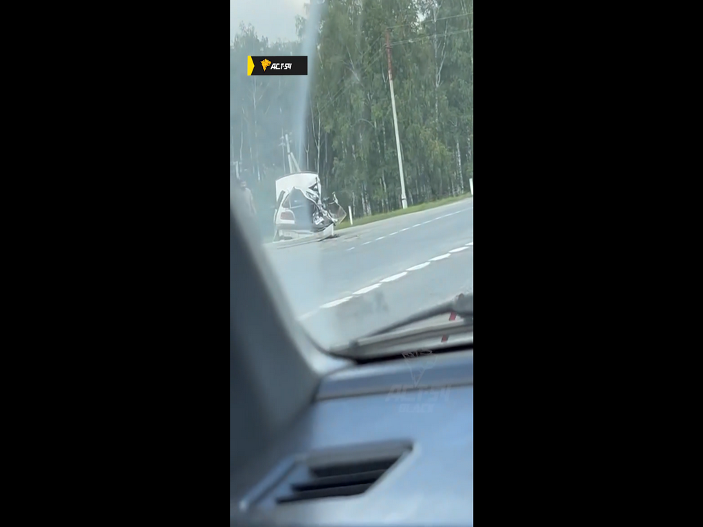 В Новосибирске произошло страшное ДТП на Гусинобродском шоссе