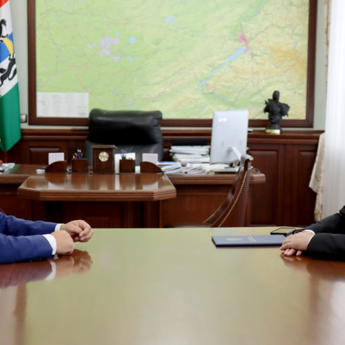 Полпред президента в СФО встретился с губернатором Новосибирской области