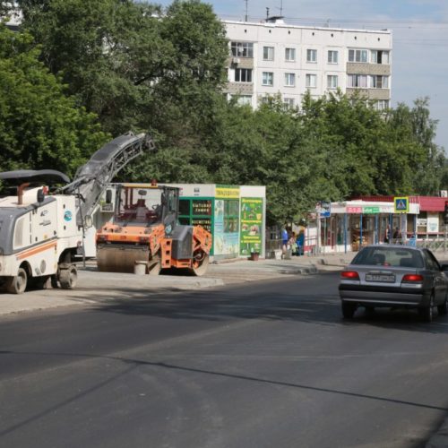 В Новосибирске ремонт дорог близится к завершению