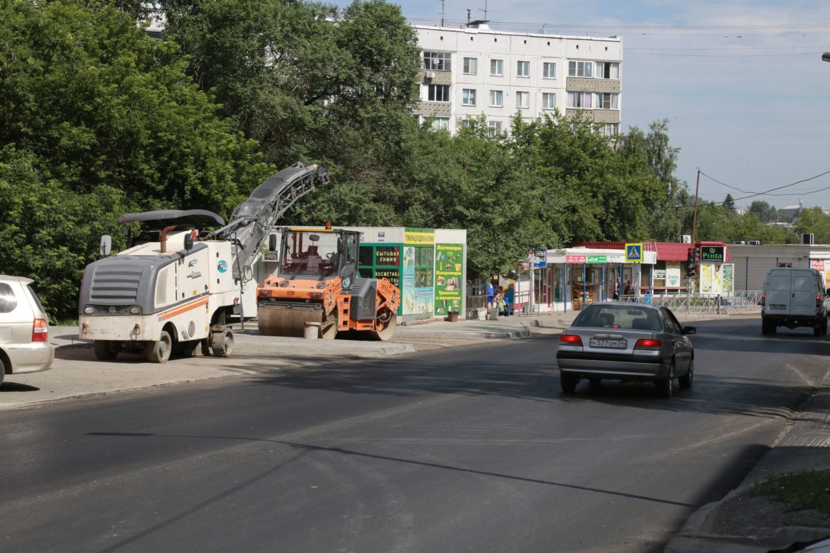 В Новосибирске ремонт дорог близится к завершению | 18.08.2023 |  Новосибирск - БезФормата