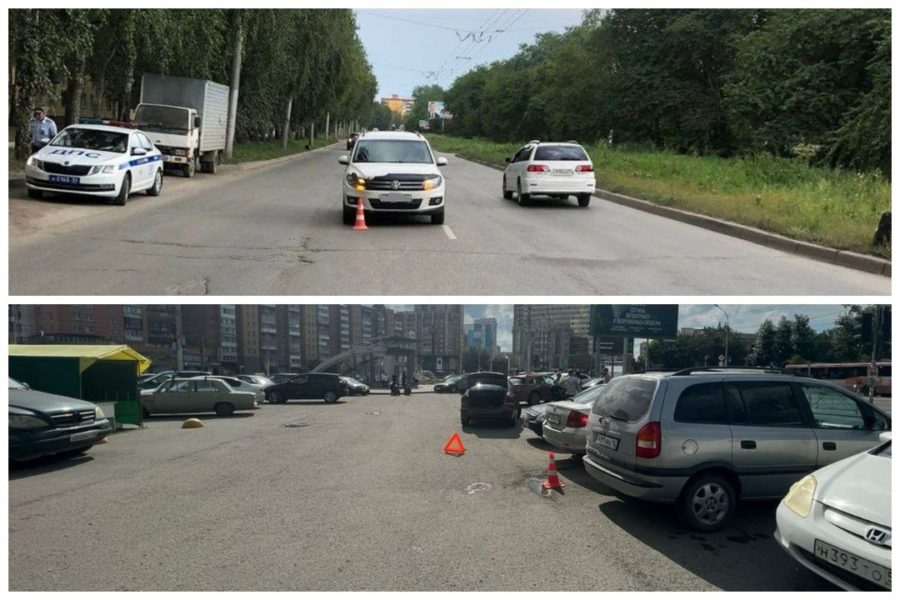 Двое мальчиков пострадали переходя дорогу в Новосибирске