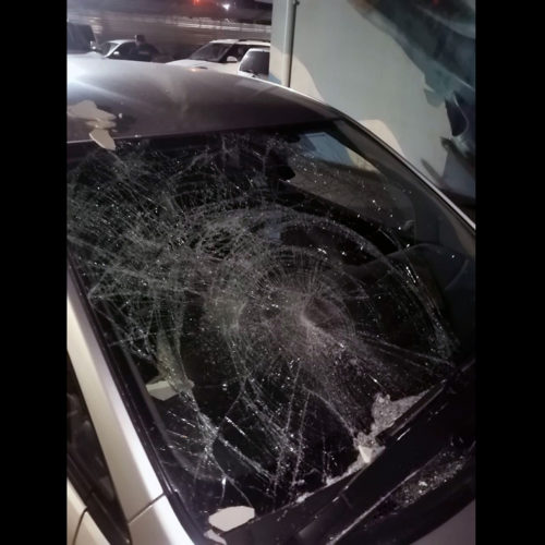 Обиженный муж разбил автомобиль экс-супруги в Новосибирске