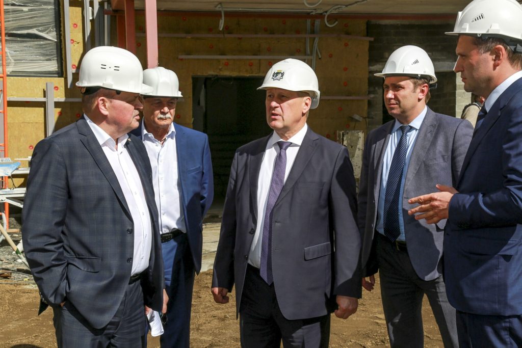 Строительство детского сада в Дзержинском районе завершится к концу года