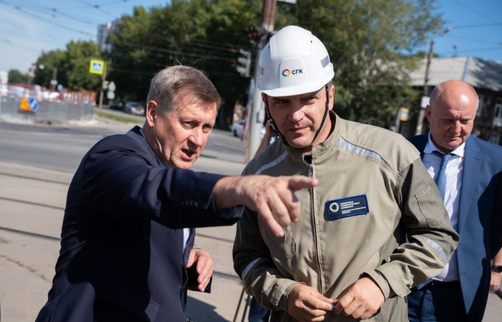 СГК завершит замену полувекового трубопровода на Троллейной в начале сентября