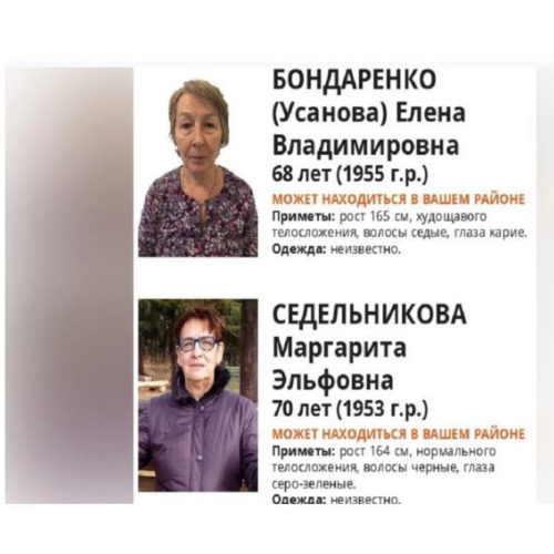 Стали известны обстоятельства исчезновения двух пенсионерок под Новосибирском