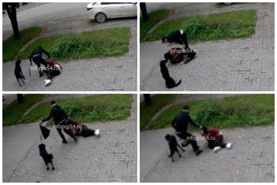 Опубликовано видео смертельного избиения многодетной матери в Новосибирске