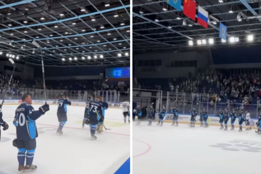 «Слезы на глазах»: ХК «Сибирь» провела прощальный матч в ЛДС (видео)