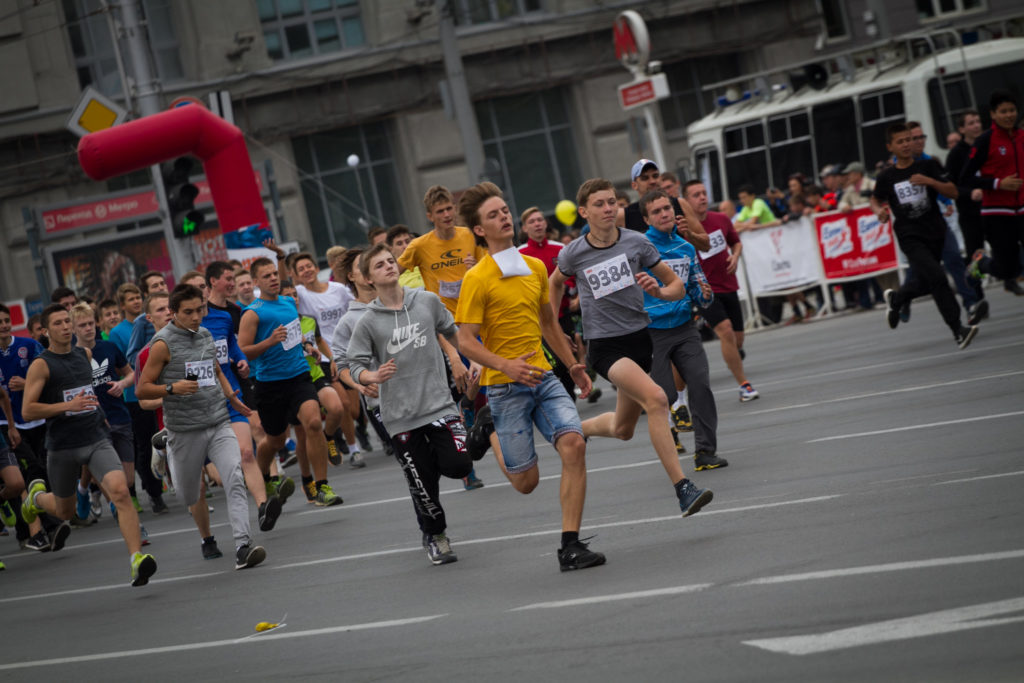 В Сибирском фестивале бега приняли участие 15 тысяч человек