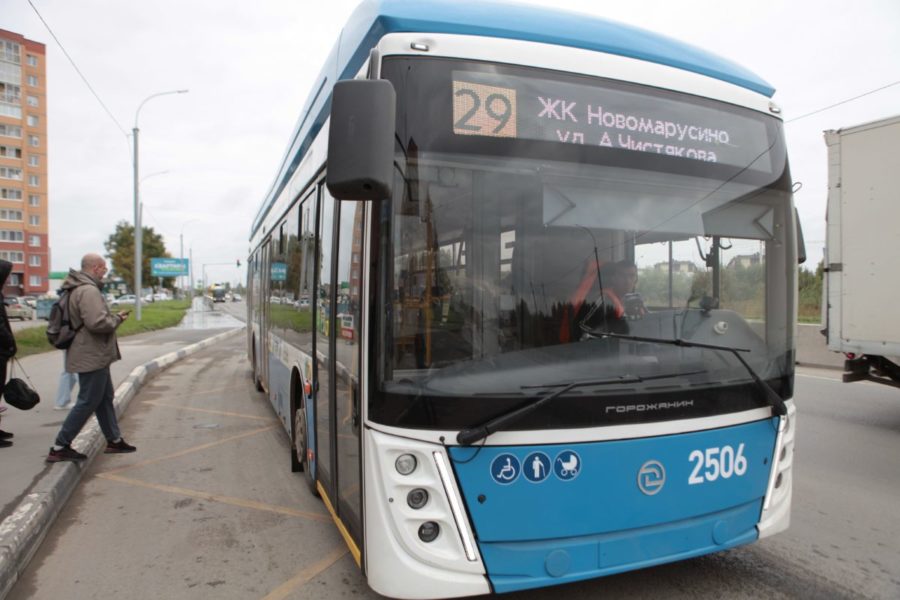 Пассажиропоток на удлиненном маршруте №29 в Новосибирске вырос почти в 4 раза