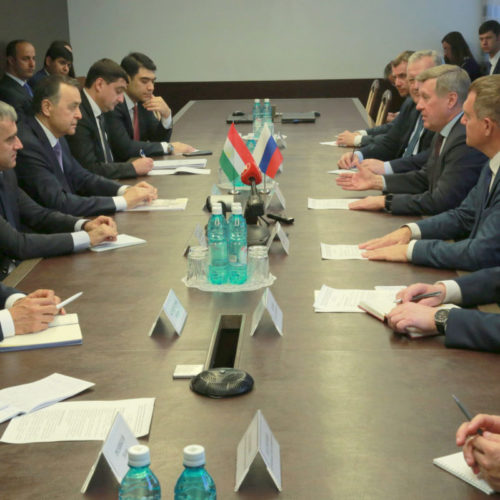 Новосибирск планирует развивать партнерские отношения с Республикой Таджикистан