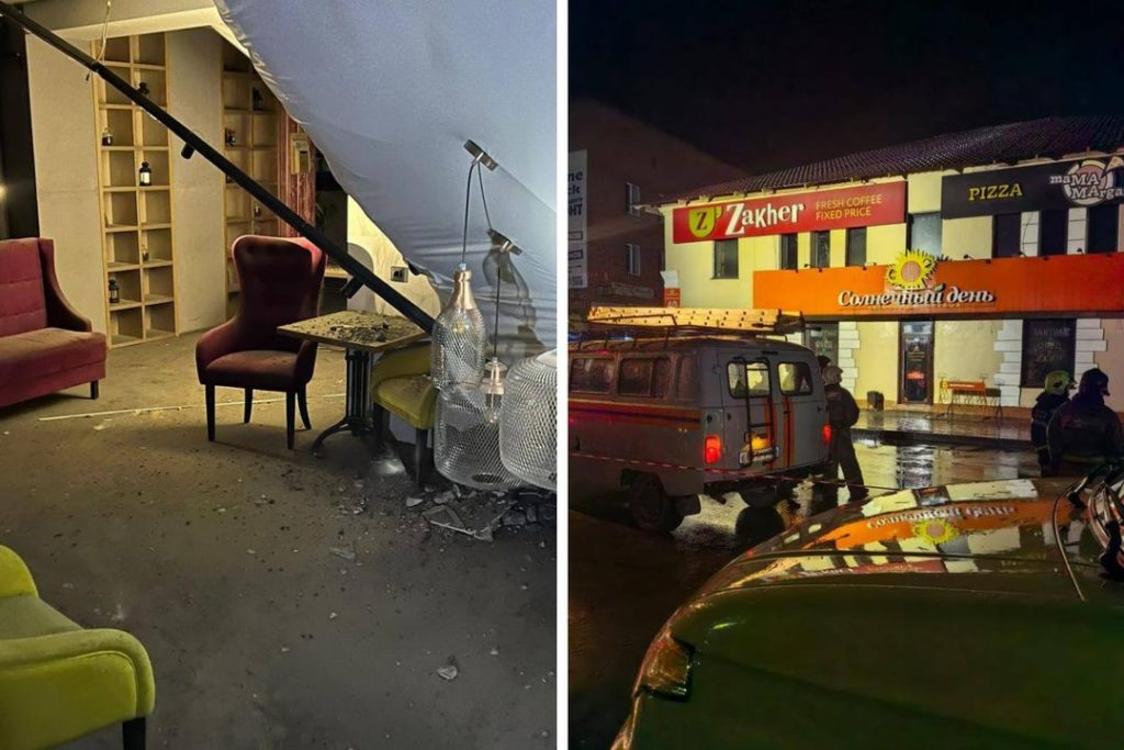 Люди пострадали при обрушении потолка в кафе под Новосибирском