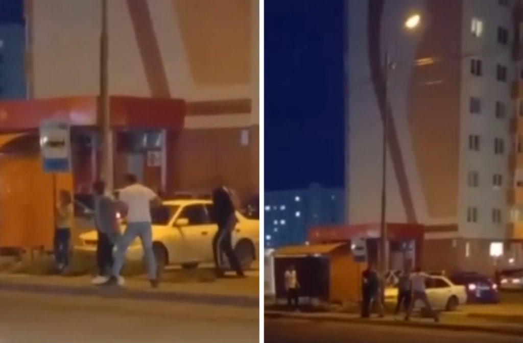 Ночная драка произошла на улице Дмитрия Шмонина в Новосибирске