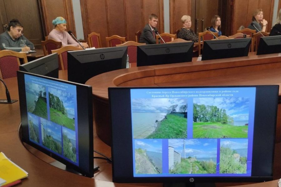 Новосибирская область профинансирует укрепление берегов Красного Яра