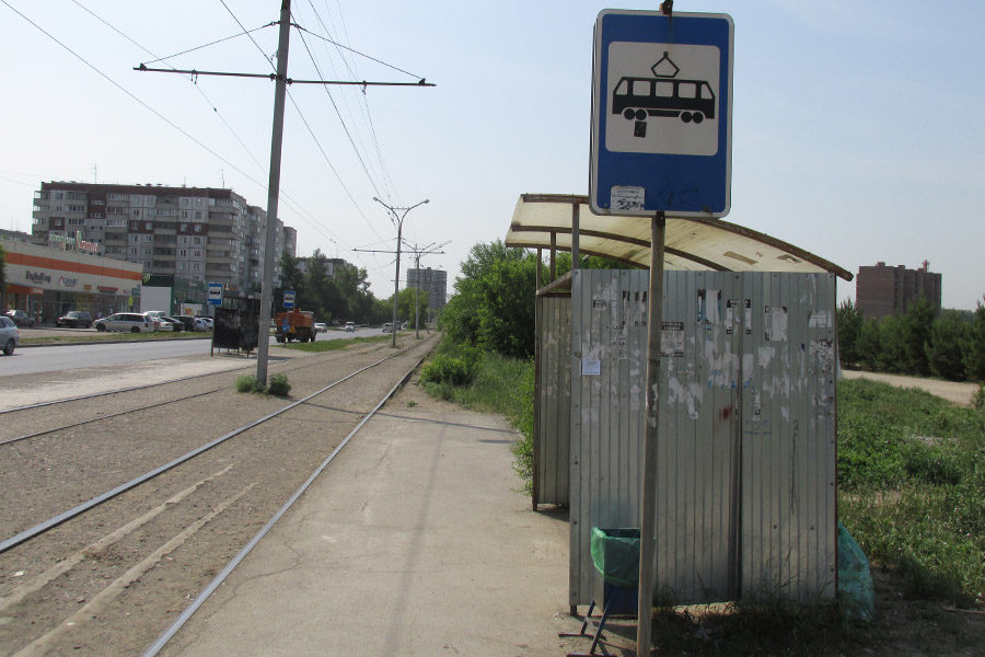 Скат установит до конца октября девять трамвайных остановок в Новосибирске