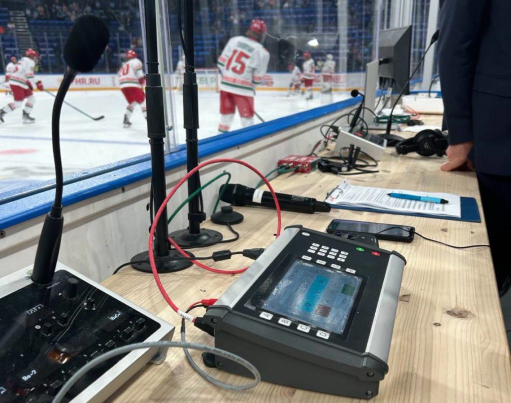 Пульт управления игрой на ледовой арене разработала новосибирская компания
