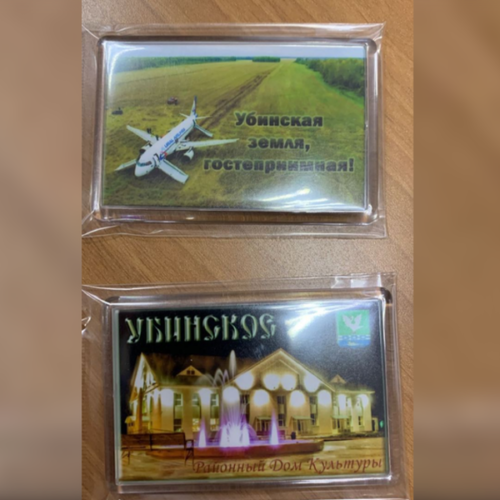 Airbus в пшеничном поле под Новосибирском увековечили на магнитиках