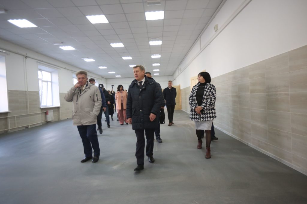 К концу года в Новосибирске завершится капремонт школы № 146