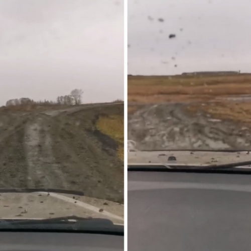 Водители раскритиковали объездную дорогу, построенную после обрушения моста под Новосибирском