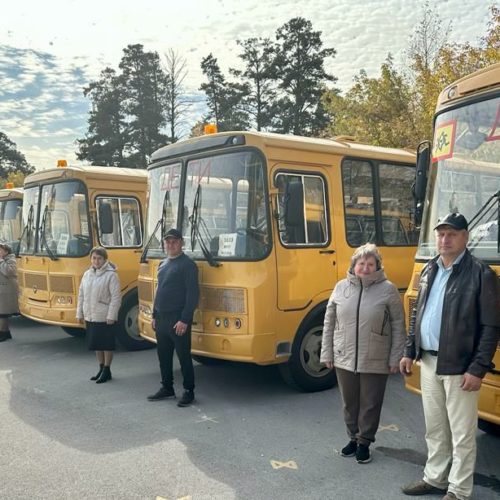 49 новых школьных автобусов поступило в образовательные организации Новосибирской области