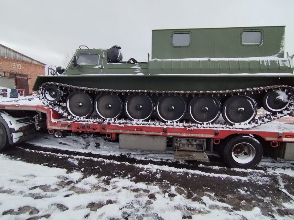 У Минприроды Новосибирской области появился танк