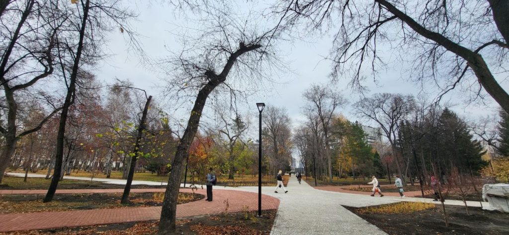 В мэрии рассказали, когда закончится реконструкция Первомайского сквера