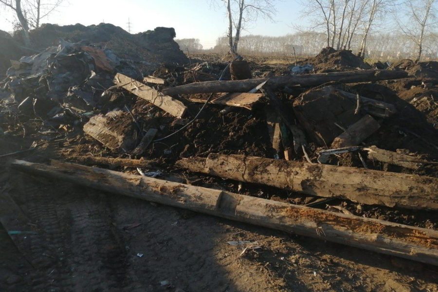 Незаконную добычу песка обнаружило Минприроды под Новосибирском