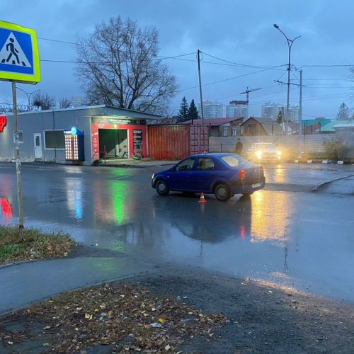 Пенсионер сбил молодого пешехода в Новосибирске