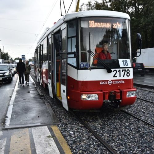 Утром 24 октября в Кировском районе Новосибирска пропали трамваи