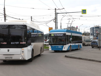 В Новосибирск поступила всего треть контрактных троллейбусов