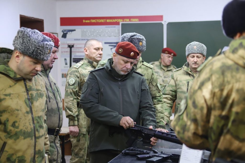 Генерал-лейтенант Росгвардии Воробьев посетил военный институт в Новосибирске