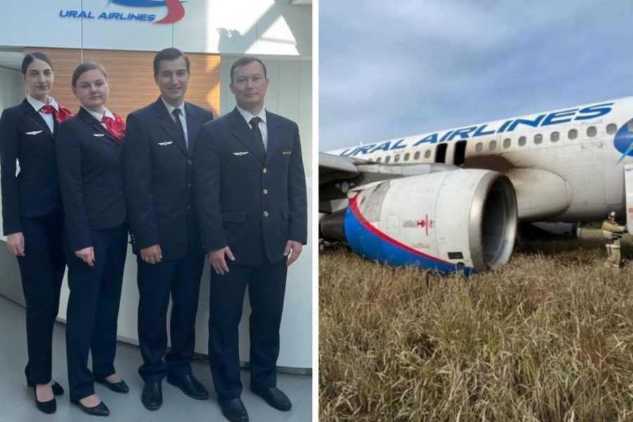 Экипаж самолета, приземлившегося в поле под Новосибирском, вернулся к полетам