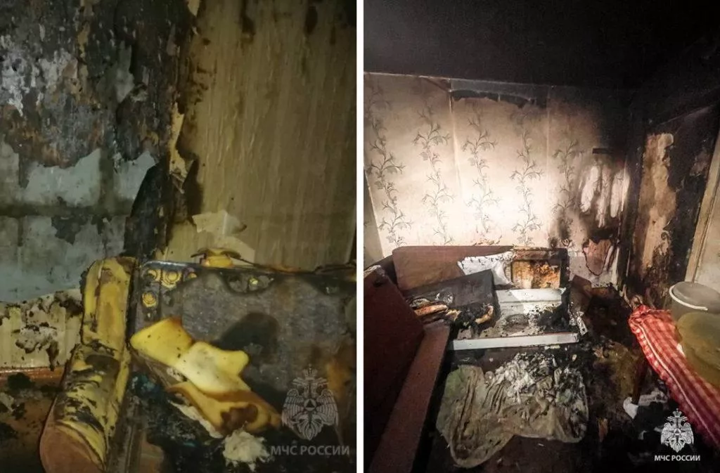 МЧС Новосибирска показало жуткие фотографии последствий курения