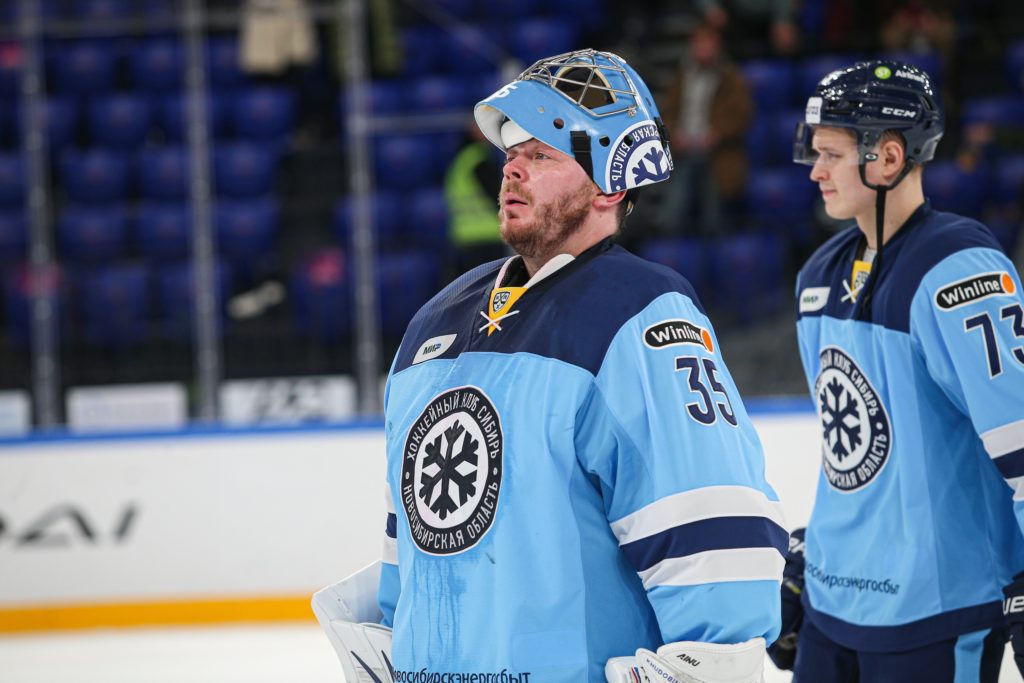 Вратарь «Сибири» рассказал о своем дебюте в игре против «Северстали»