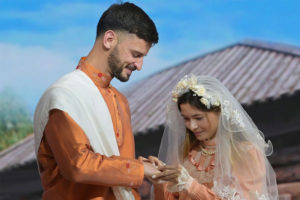 На выставке «Россия» на ВДНХ прошла традиционная сибирская свадьба 